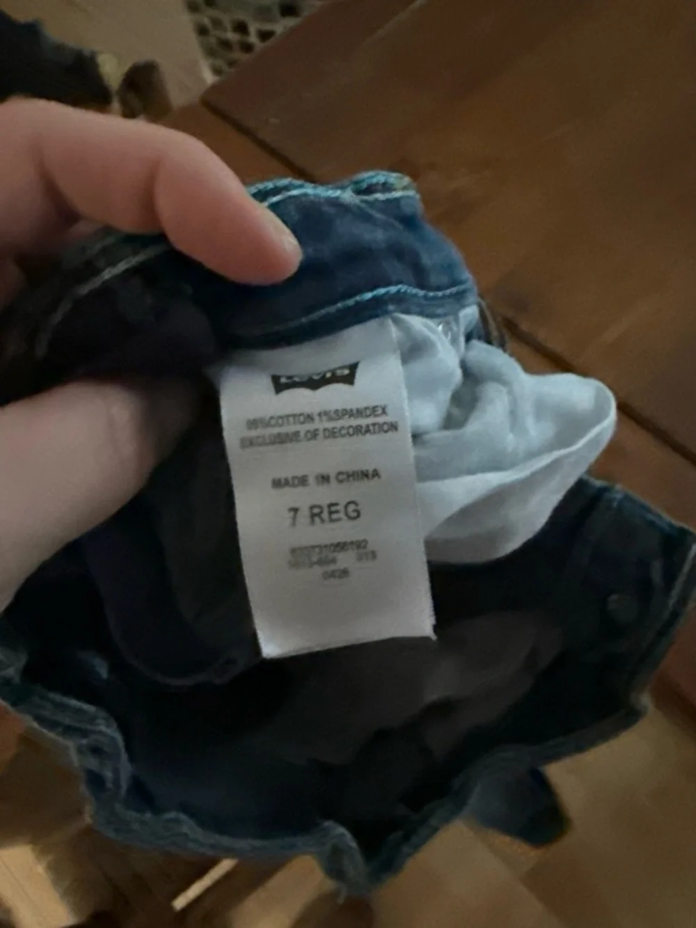 Levi's Men's Skinny Jeans in Dark Blue Wash